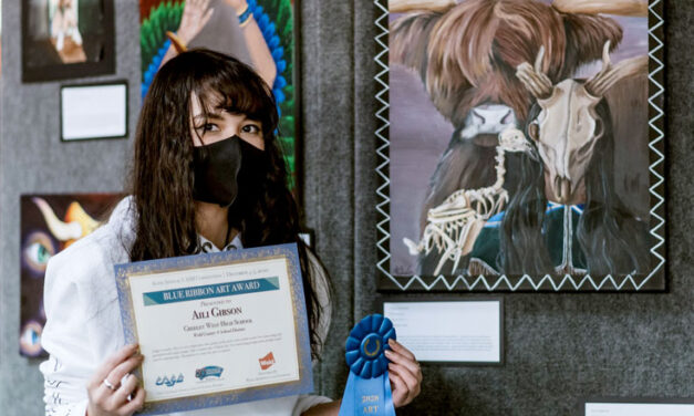 Greeley West Student wins award for art